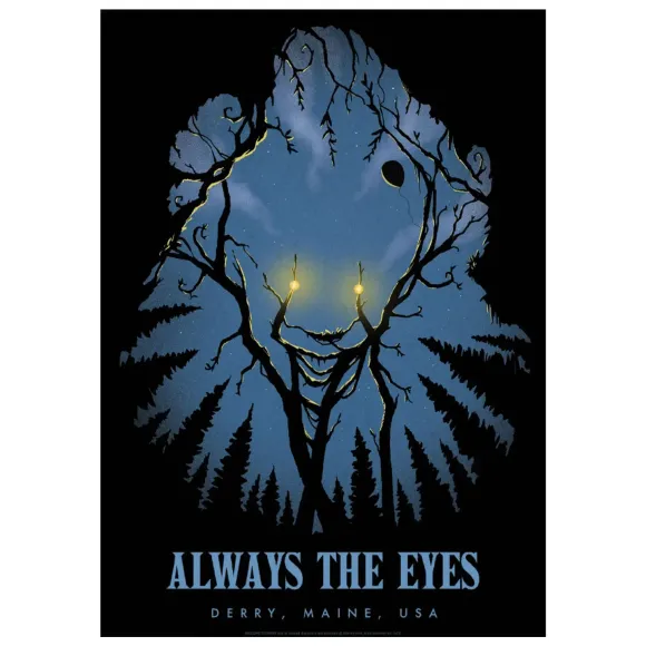 Es Kunstdruck Welcome to Derry Limited Edition 30 x 42 cm          