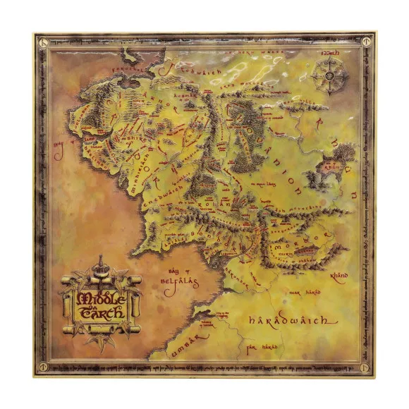 Herr der Ringe Replik Map Limited Edition