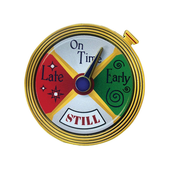 Der Polarexpress Ansteck-Pin Conductor's Stopwatch Spinning Limited Edition