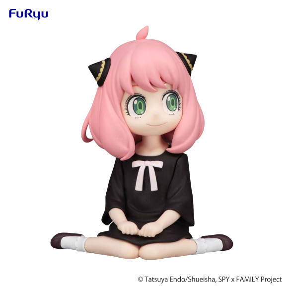 Spy × Family Noodle Stopper PVC Statue Anya Forger Sitting on the Floor Smile Ver. 7 cm
