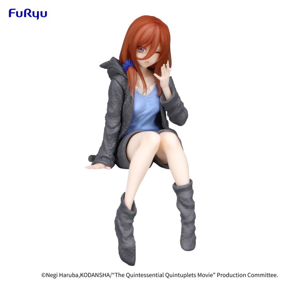 The Quintessential Quintuplets Noodle Stopper PVC Statue Miku Nakano Loungewear Ver. 14 cm