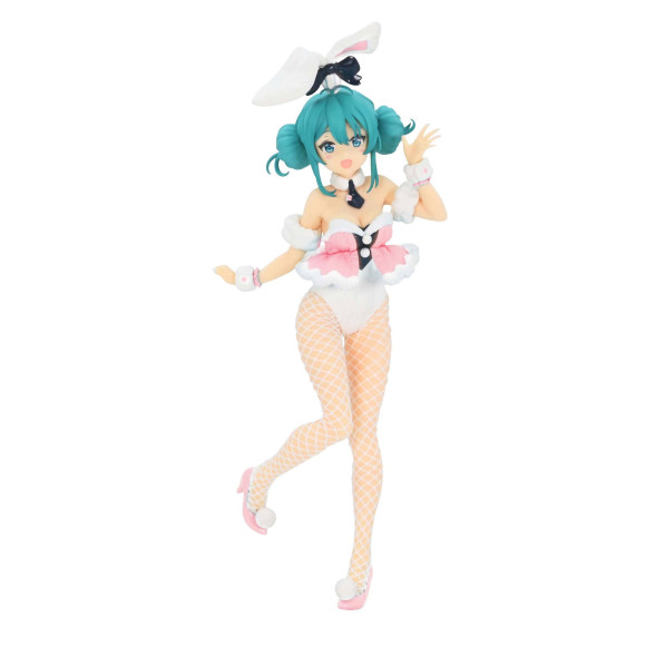 Hatsune Miku BiCute Bunnies PVC Statue Hatsune Miku White Rabbit Baby Pink Ver. 28 cm