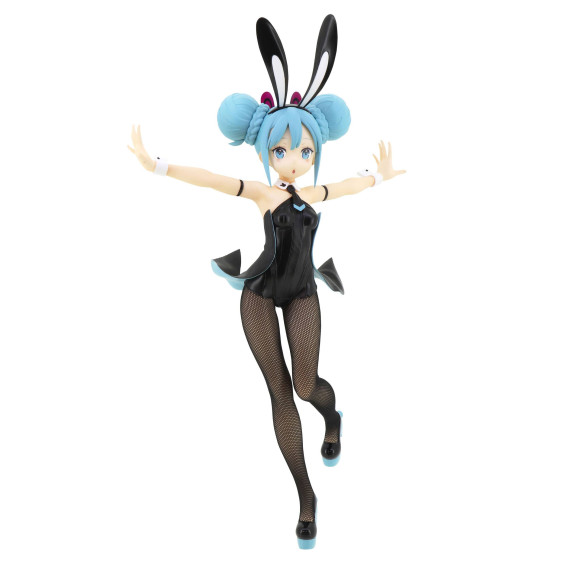 Hatsune Miku BiCute Bunnies PVC Statue Hatsune Miku Black Ver. 30 cm