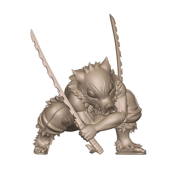 Demon Slayer: Kimetsu no Yaiba Noodle Stopper PVC Statue Hashibira Inosuke 11 cm