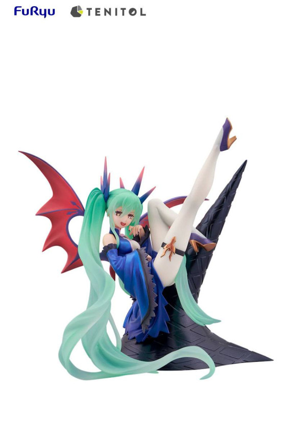 Hatsune Miku Tenitol PVC Statue Hatsune Miku Dark 17 cm