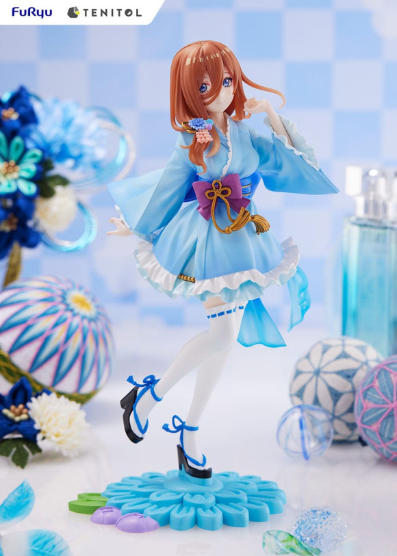 The Quintessential Quintuplets Movie Tenitol PVC Statue Miku 22 cm