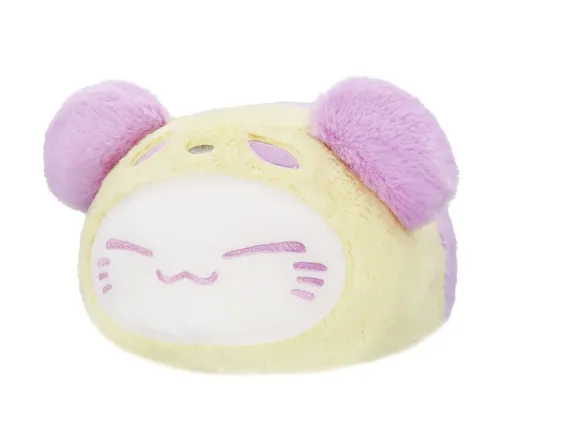 Nemuneko Cat Plüschfigur Pastel Panda Big Purple 33 cm   
