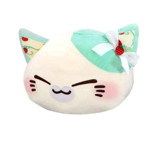 Nemuneko Cat Sweet Big Plush Plüschfigur Mint Green 35 cm