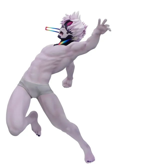 Dandadan Trio-Try-iT PVC Statue Jiji (transformed) 19 cm   