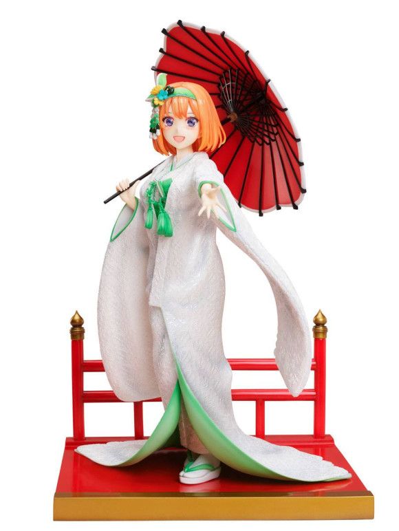 The Quintessential Quintuplets 2 PVC Statue 1/7 Yotsuba Nakano Shiromuku 23 cm