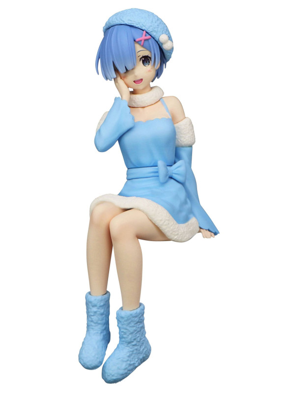 Re:Zero Noodle Stopper PVC Statue Rem Snow Princess 14 cm