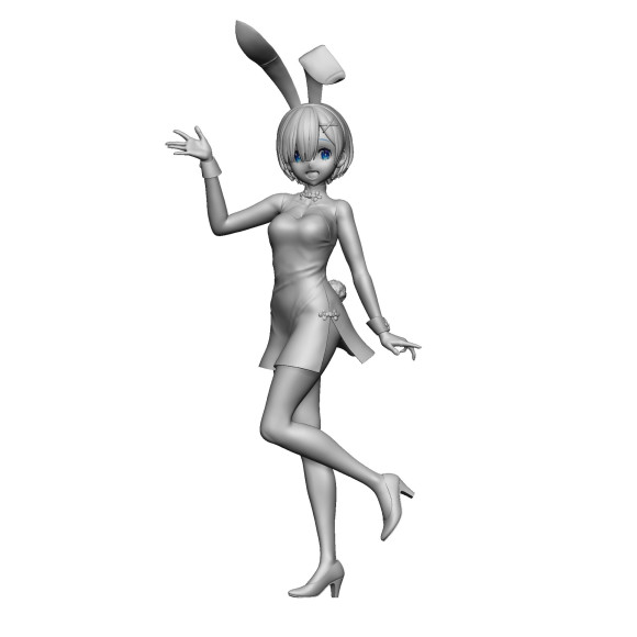 Re:Zero BiCute Bunnies PVC Statue Rem China 30 cm