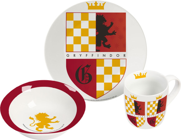 Harry Potter Frühstücks-Set Gryffindor