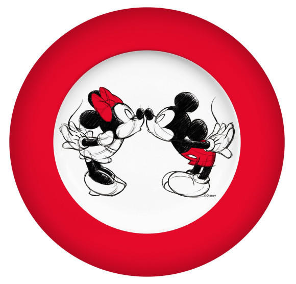 Disney Teller Micky Kiss Sketch