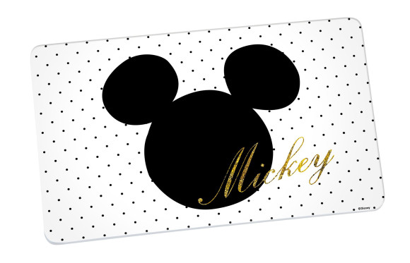 Disney Frühstücksbrettchen Micky Glitter