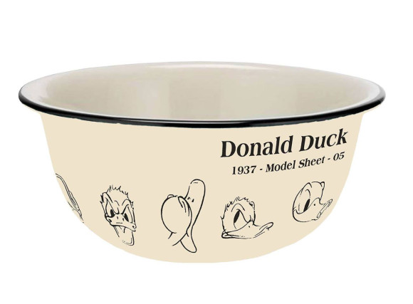 Donald Duck Schüssel Model Sheet