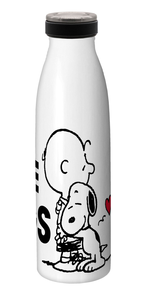 Peanuts Thermosflasche Free Hugs