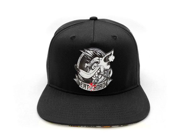 Crash Bandicoot Snapback Cap Eat the Road