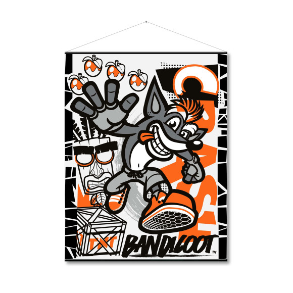 Crash Bandicoot Poster Canvas Poster