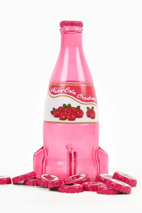 Fallout Botlle Series Glass Bottle & Cap Nuka Cola Cranberry