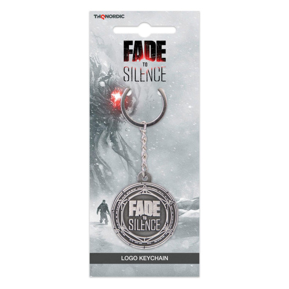Fade to Silence Metall Schlüsselanhänger Logo