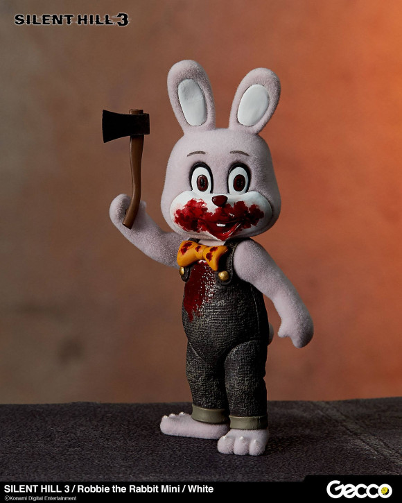 Silent Hill 3 Robbie the Rabbit Actionfigur White Version 10 cm