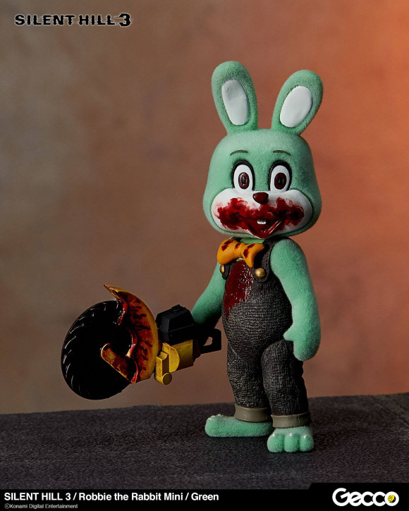 Silent Hill 3 Robbie the Rabbit Actionfigur Green Version 10 cm