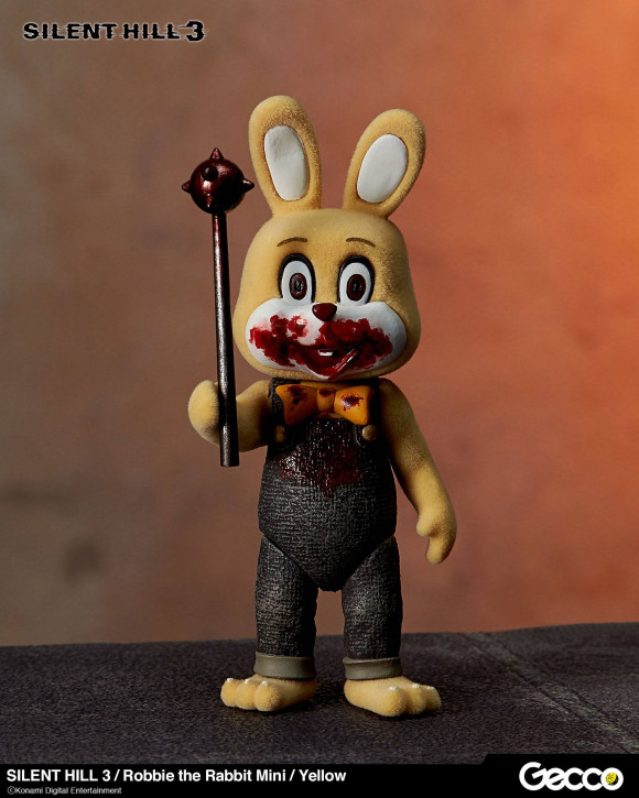 Silent Hill 3 Robbie the Rabbit Actionfigur Yellow Version 10 cm