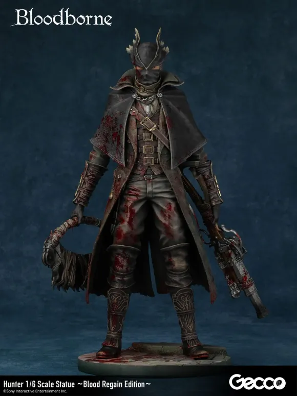 Bloodborne The Old Hunters PVC Statue 1/6 Hunter Blood Regain Edition 32 cm