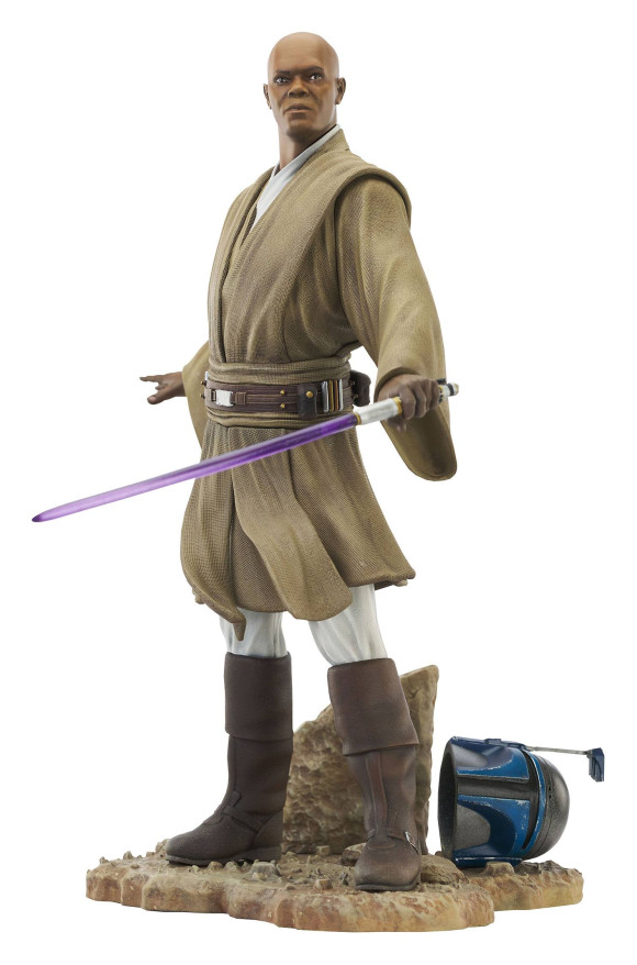 Star Wars Episode II Premier Collection Statue Mace Windu 28 cm