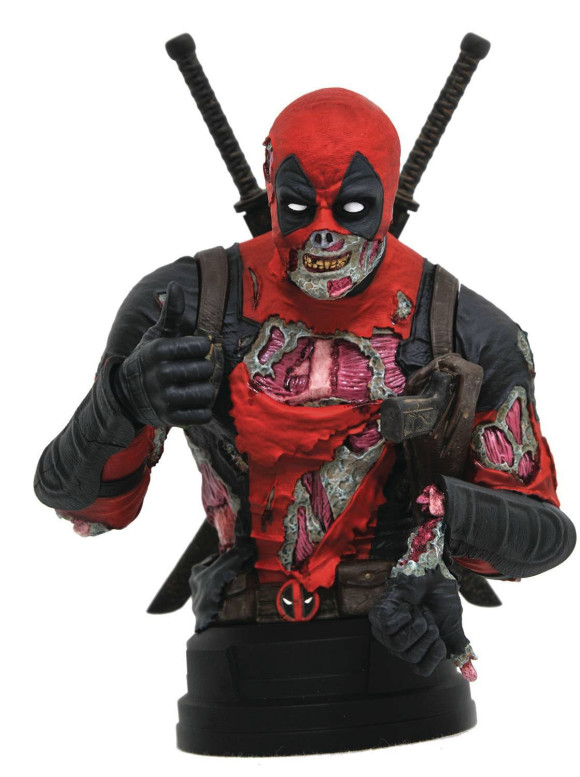 Marvel Deadpool Zombie Büste 15 cm SDCC 2020