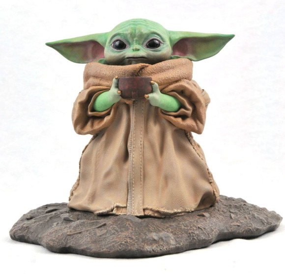 Star Wars The Mandalorian The Child Soup Premier Collection Statue 17 cm