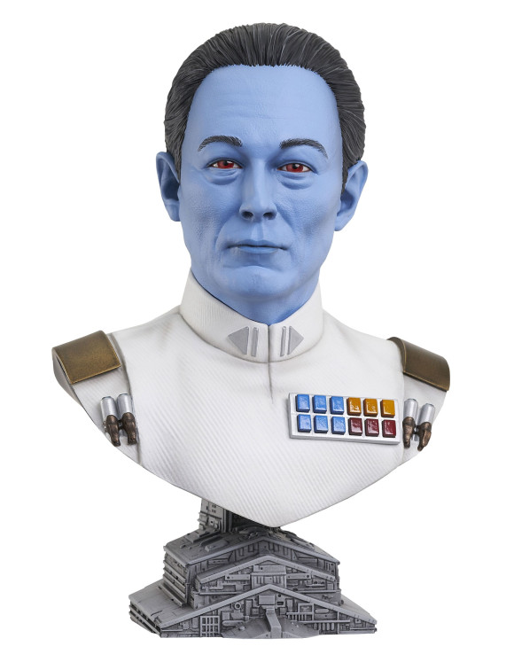 Star Wars: Ahsoka Legends in 3D Büste 1/2 Grand Admiral Thrawn 25 cm