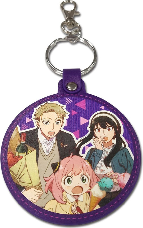 Spy x Family PU-Schlüsselanhänger Teaser Art 6 cm