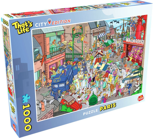 That´s Life City Edition Puzzle Paris (1000 Teile)