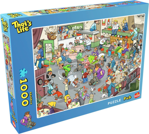 That´s Life Bix Box Puzzle Pub (1000 Teile)