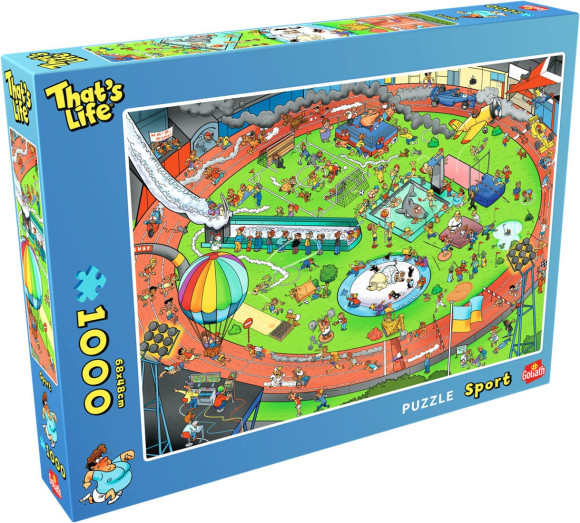 That´s Life Bix Box Puzzle TV Sports (1000 Teile)