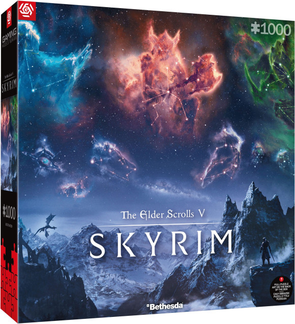 The Elder Scrolls V Gaming Puzzle Skyrim (1000 Teile)