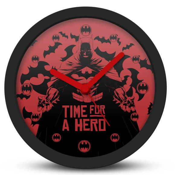 DC Comics Schreibtischuhr Batman Time for a Hero