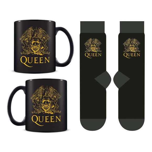 Queen Set Tasse und Socken