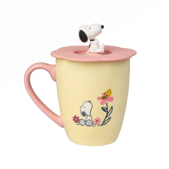 Peanuts Tasse mit Deckel Premium Ver. 