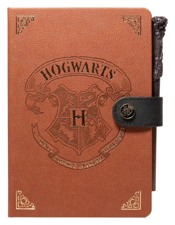Harry Potter Premium Notizbuch mit Zauberstab-Stift A5