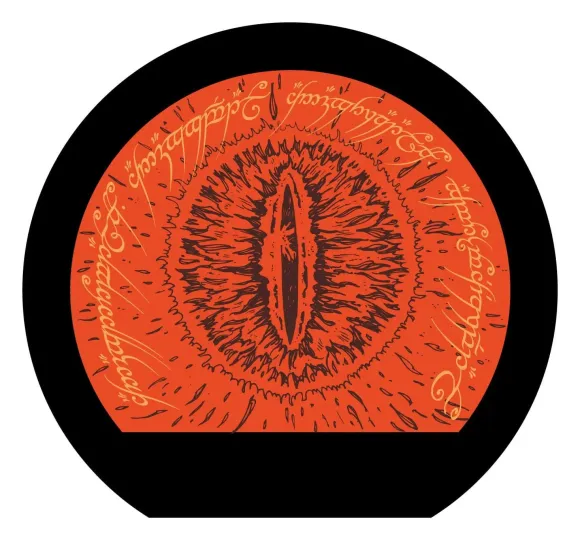 Der Herr der Ringe Lampe Sauron Eye 21 cm