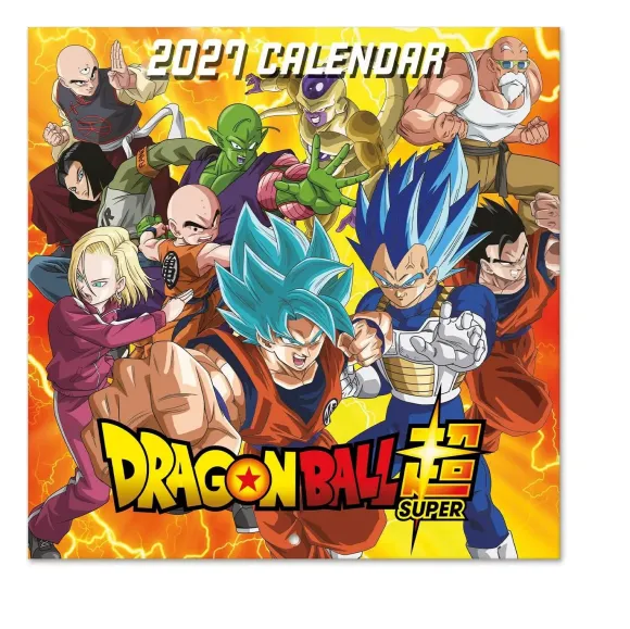 Dragon Ball Wandkalender 2027 30 x 30 cm