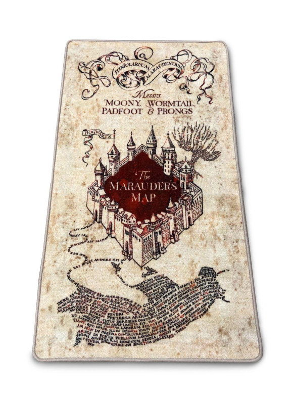 Harry Potter Teppich Marauders Map 76 x 133 cm