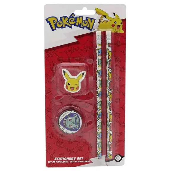 Pokémon Schreibwarenset 4-teilig