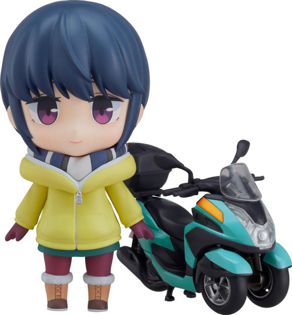 Laid-Back Camp Nendoroid Actionfigur Rin Shima Trike Ver. 10 cm