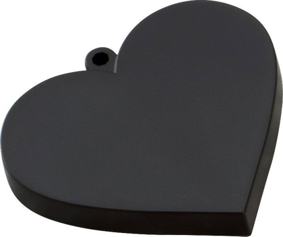 Nendoroid More Base für Nendoroid Actionfiguren Heart Black Version