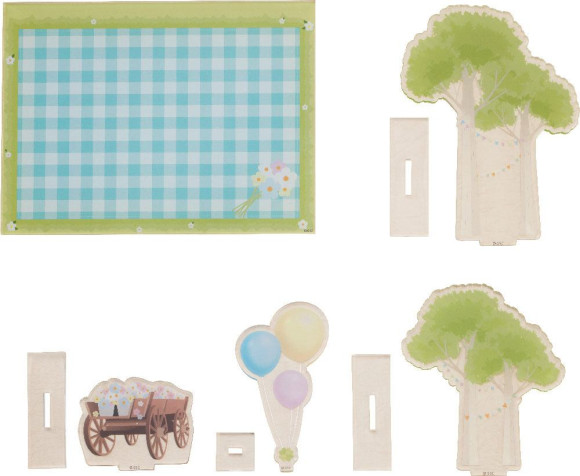 Nendoroid More Zubehör-Set für Nendoroid Actionfiguren Acrylic Stand Decorations: Picnic
