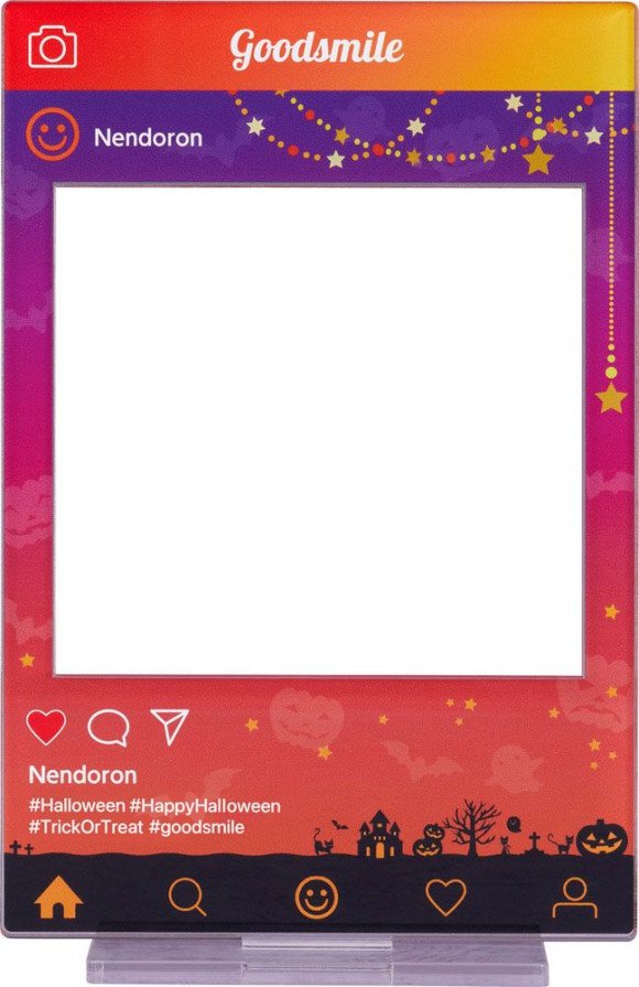 Nendoroid More Zubehör-Set Acrylic Frame Stand (Halloween)